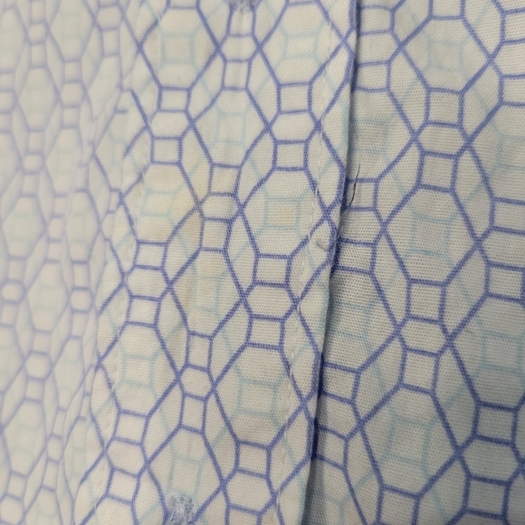 Robert Graham Men's Button-down Shirt Size Large in Blue Contrast Cuff - Picture 6 of 14